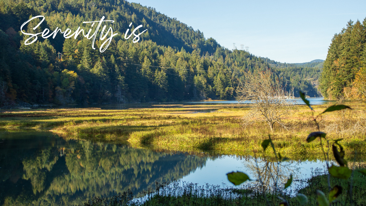 Coast, water, mountains, sky — each horizon softening into the next.